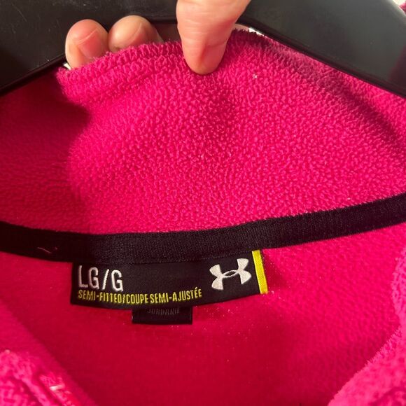Woman’s Under Armour Pink Pullover Size Large - Picture 4 of 5